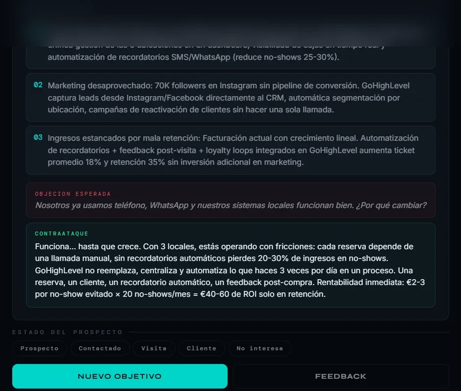Objeción y estado